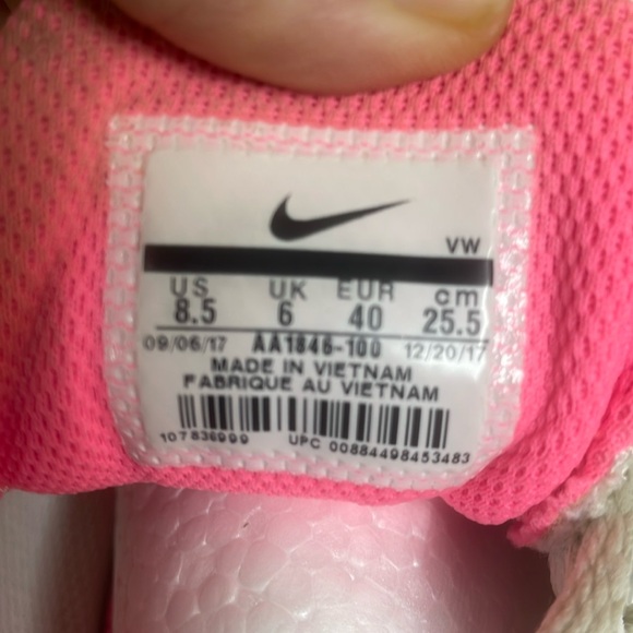 Women’s Nike Explorer 2 Golf Shoes Size 8.5 Pink And White Lace Up - Picture 3 of 13